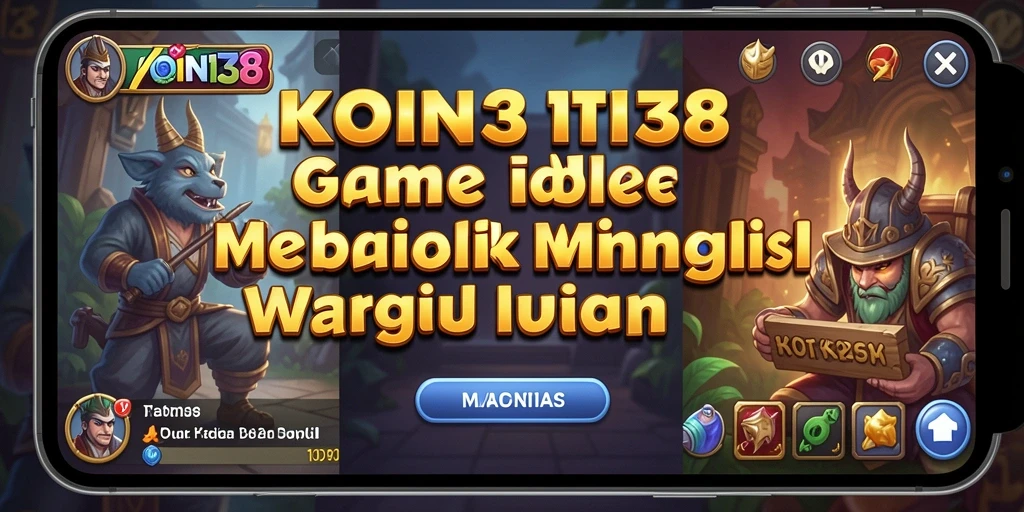 Gameplay seru KOIN138 dengan mekanik Idle yang menarik.