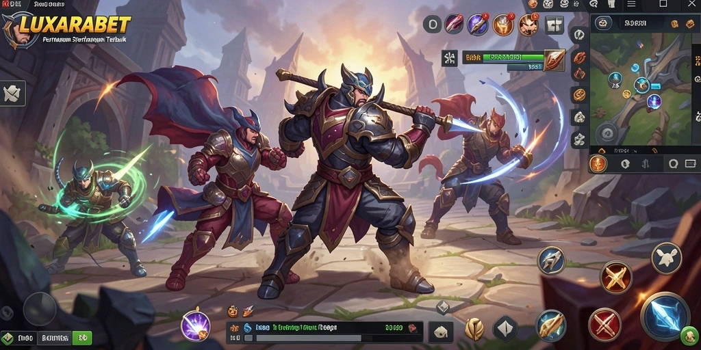 Tampilan gameplay SLG yang mendebarkan dan interaktif.