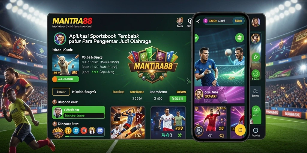 Tampilan gameplay <strong>MANTRA88</strong> dengan berbagai pilihan taruhan olahraga.