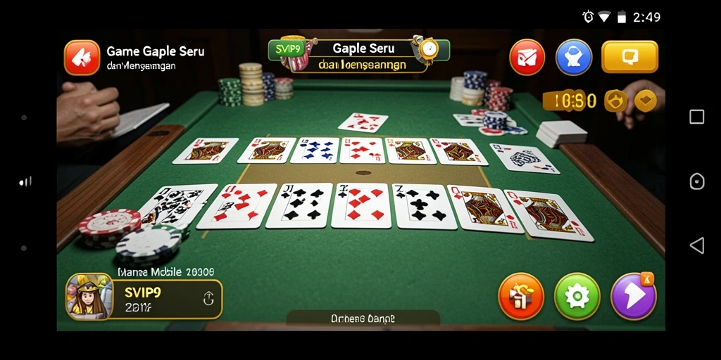 Tangkapan layar gameplay SVIP9 yang menarik dan seru.