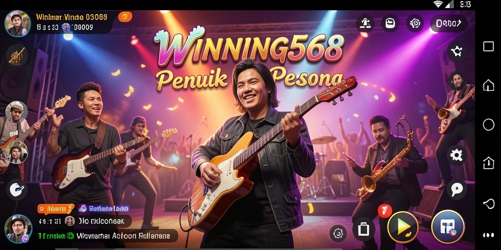 Tampilan gameplay yang seru dan interaktif dari WINNING568.